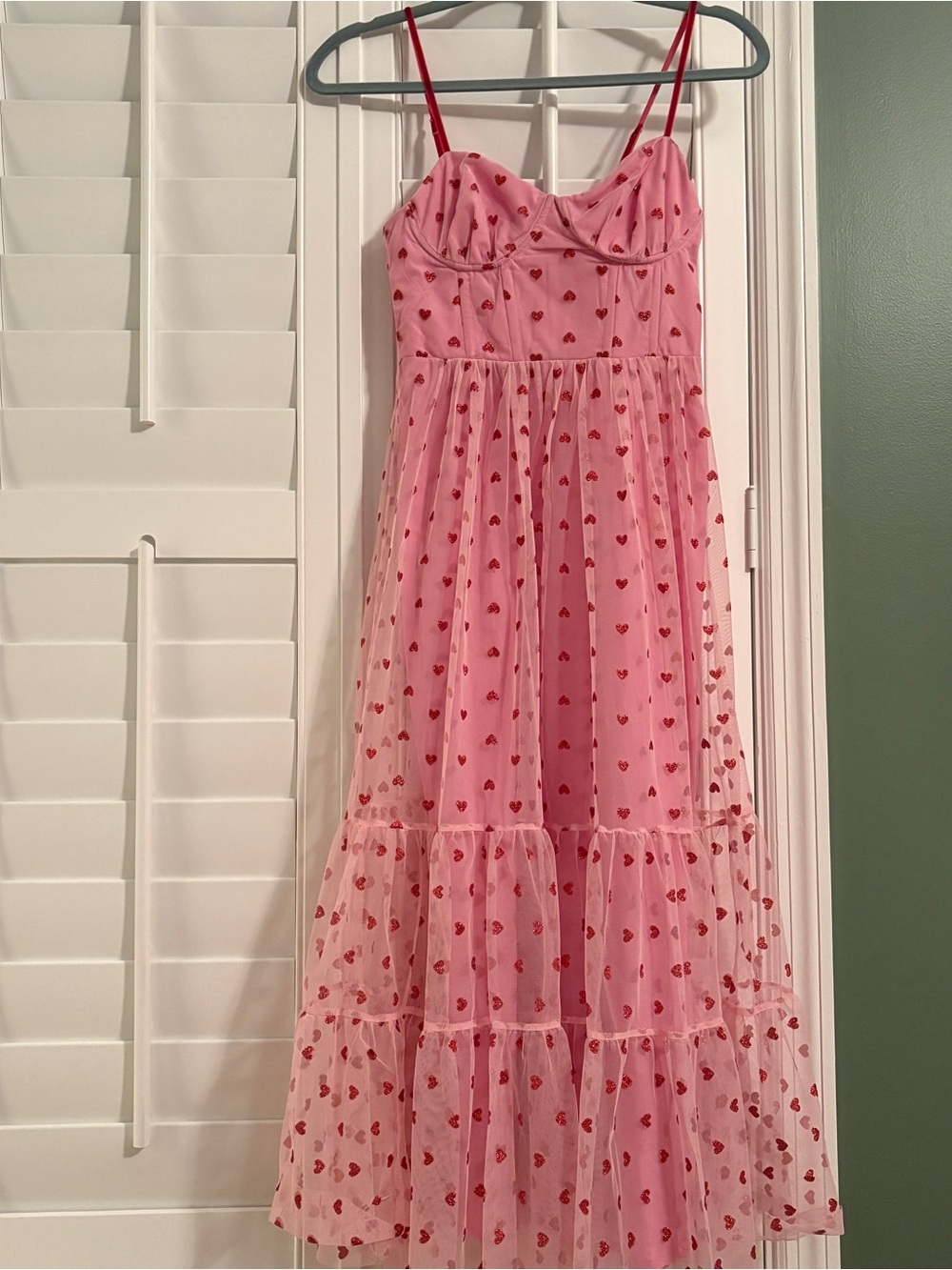 Betsey Johnson Heart Corset Dress!